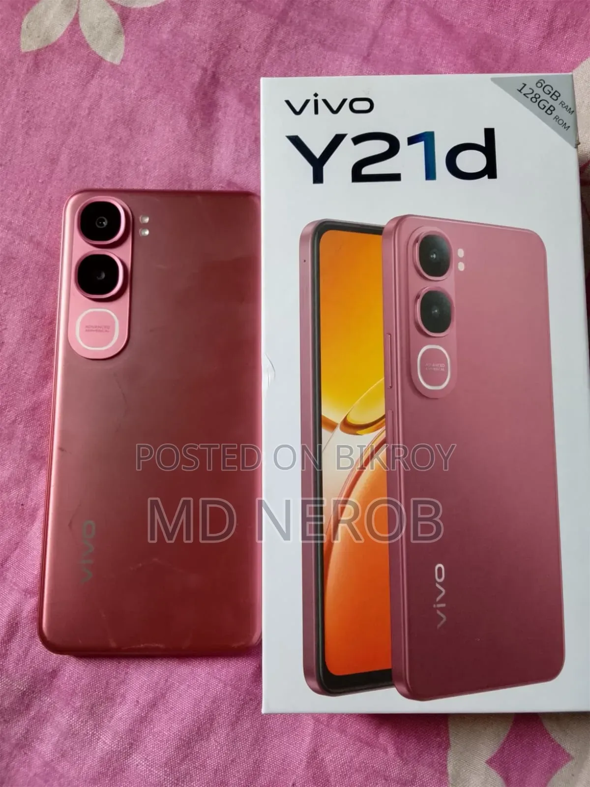 Vivo Y21 128 GB Red