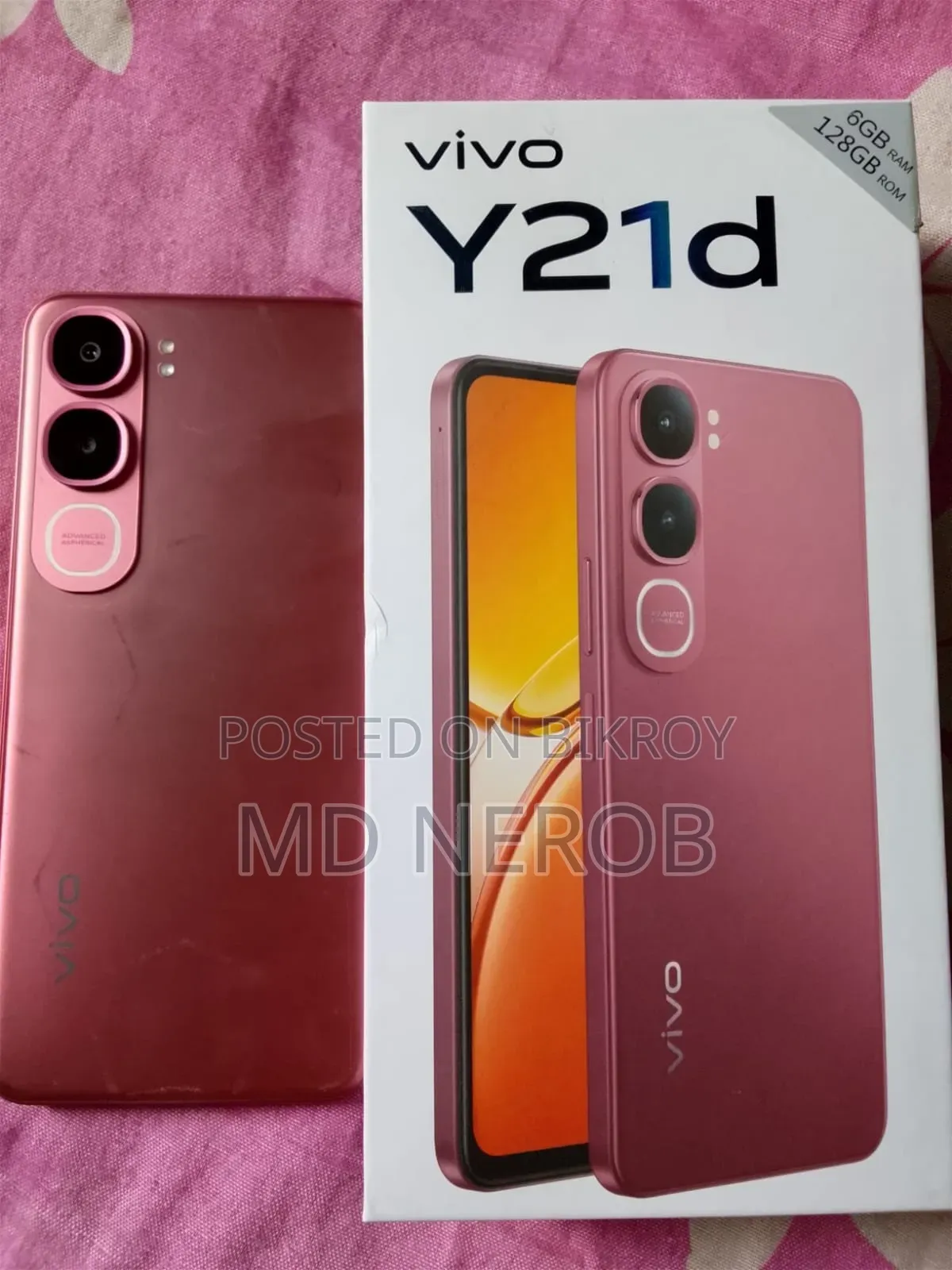 Vivo Y21 128 GB Red