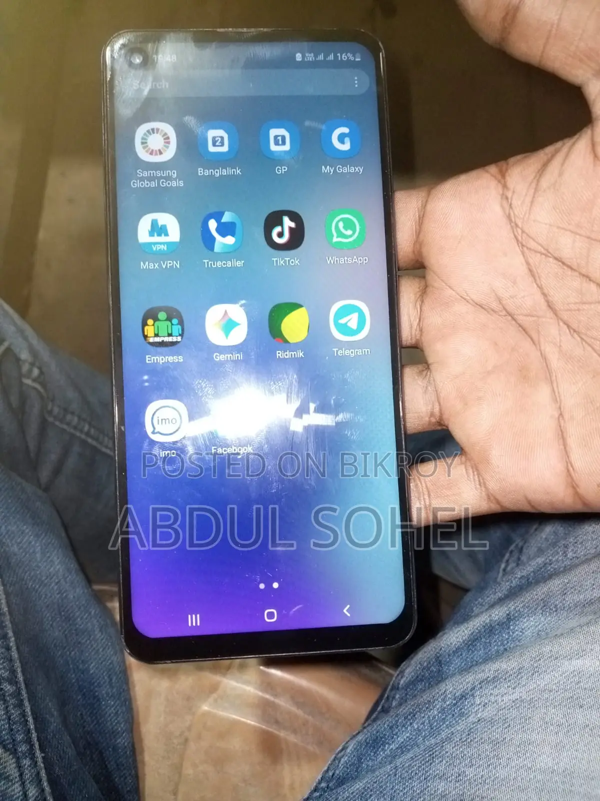Samsung Galaxy A21s 64 GB Blue