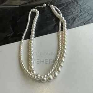 মুক্তার ডাবল লেয়ার নেকপিস