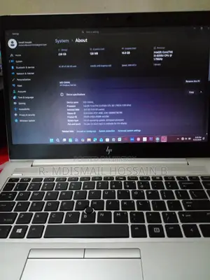 ল্যাপটপ HP EliteBook 840 G5 16GB Intel Core i5 SSD 256GB