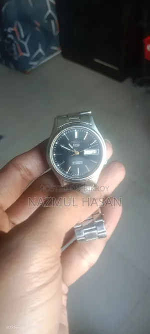 Seiko 5 Automatic Original Made in Japan Black Dial