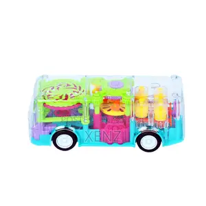 Concept Transparent Toy Bus With Light Music
