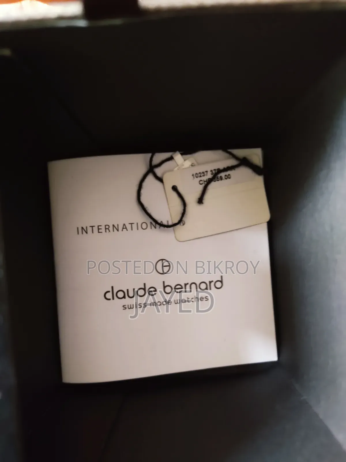 Claude Bernard Watch Swiss Made