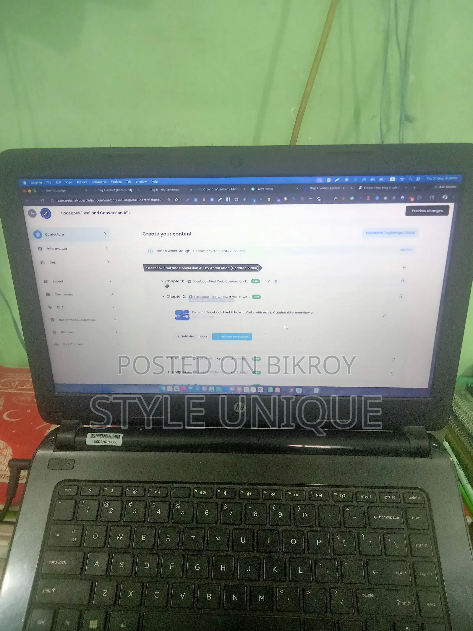 Laptop HP 14-Dq1088wm 4GB Intel Core I3 HDD 500GB