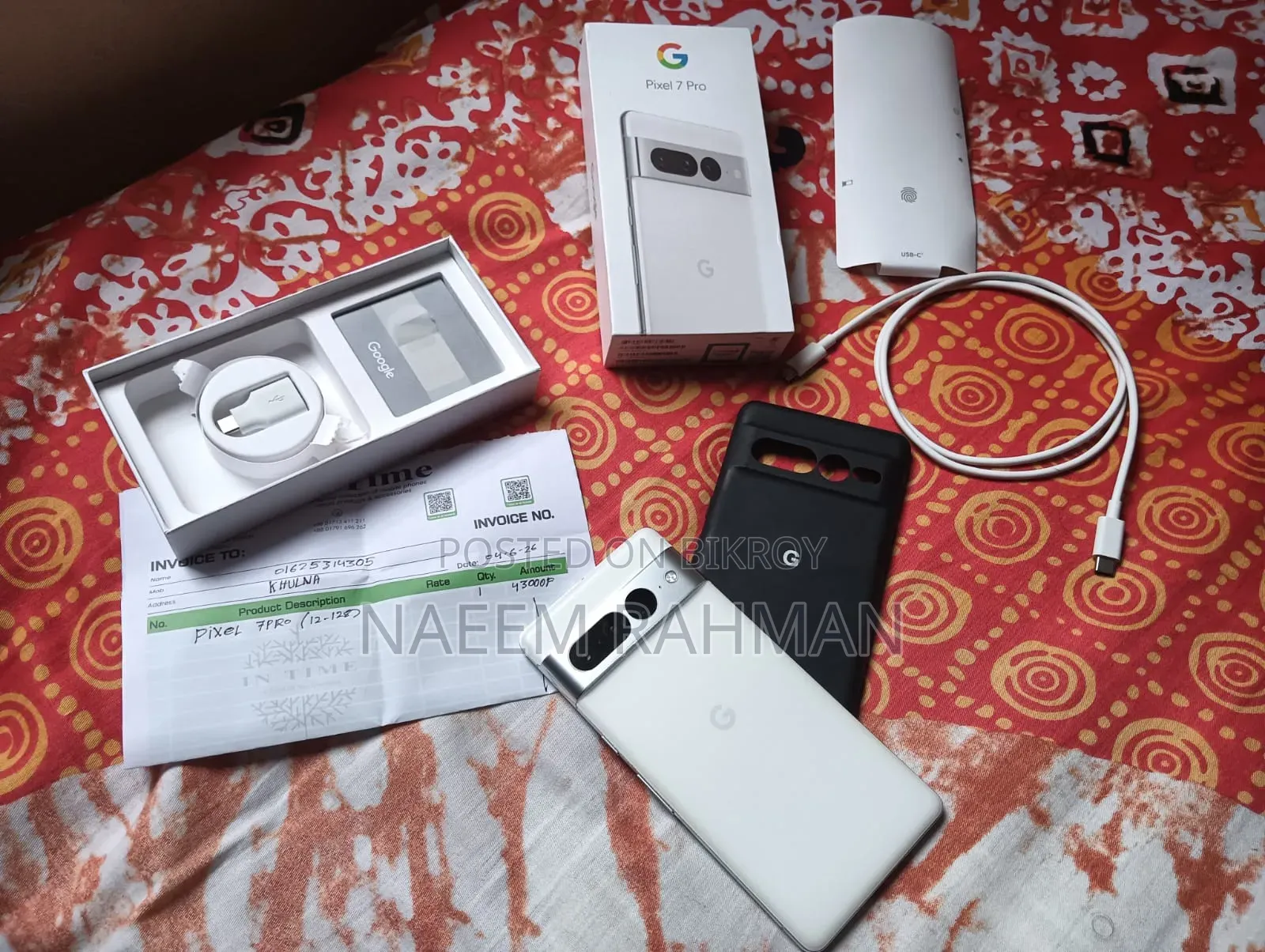 Google Pixel 7 Pro 128 GB White