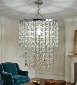 3-tier beaded chandelier