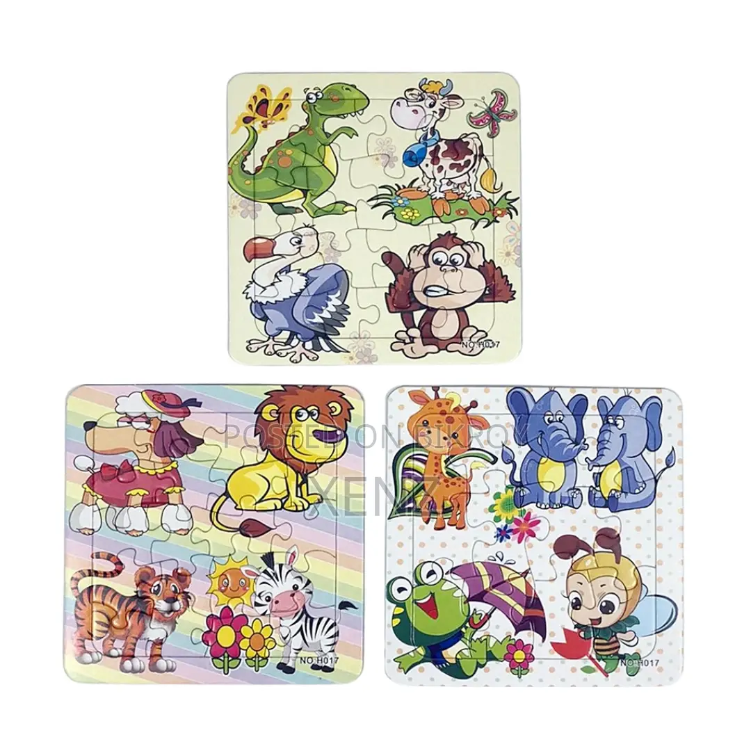 Educational Wooden Puzzle Board for Kids ( Mix Size)