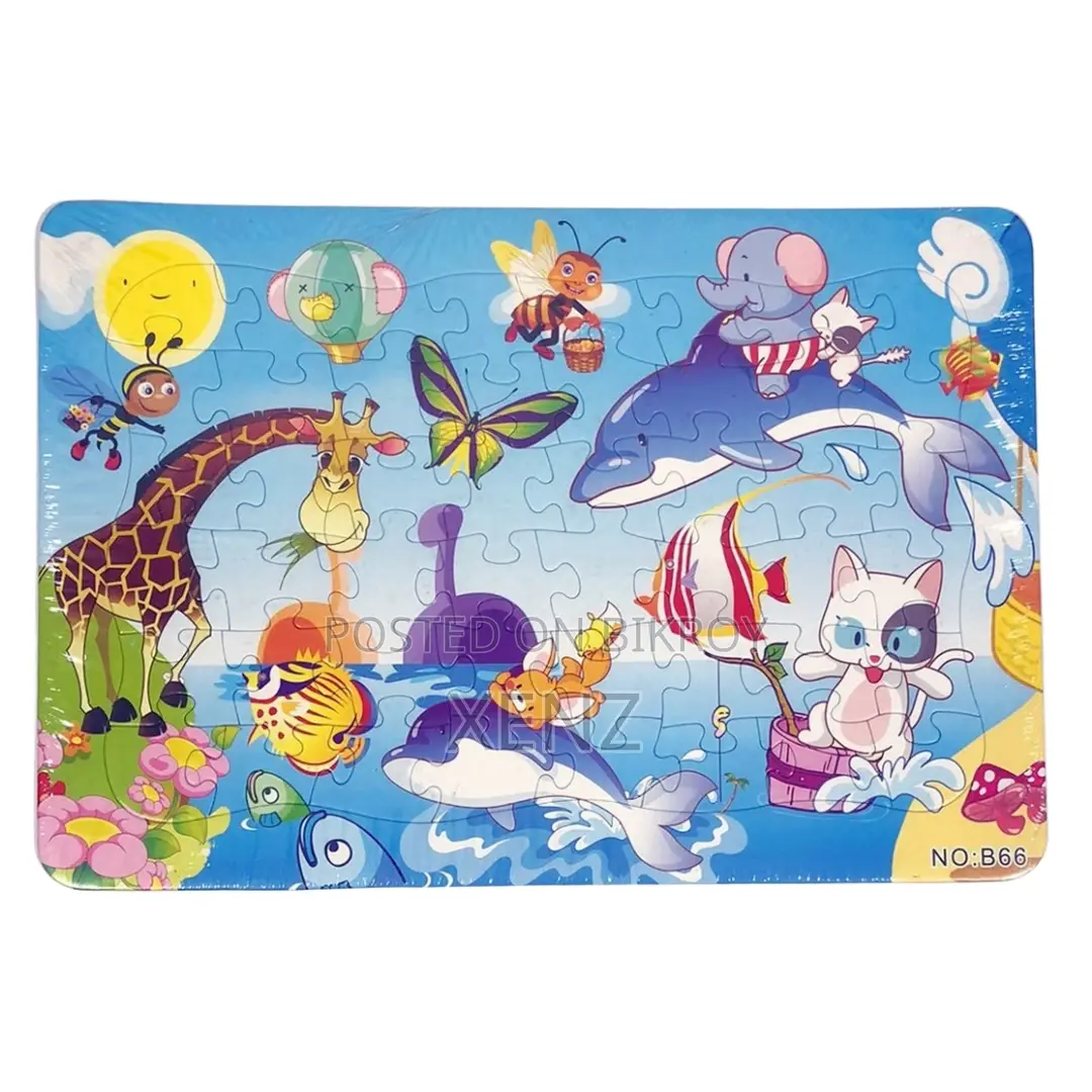 Educational Wooden Puzzle Board for Kids ( Mix Size)