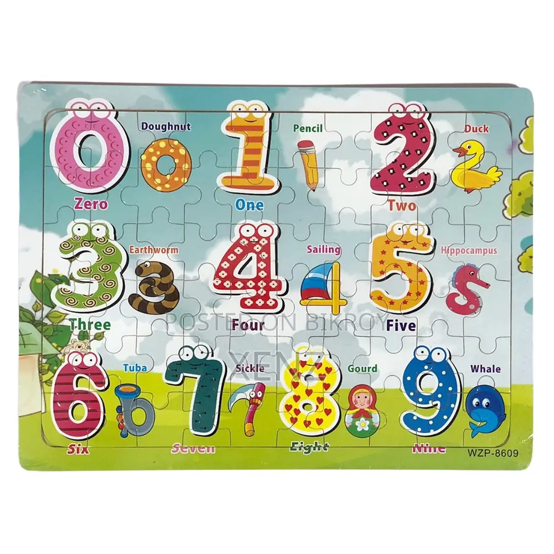 Educational Wooden Puzzle Board for Kids ( Mix Size)