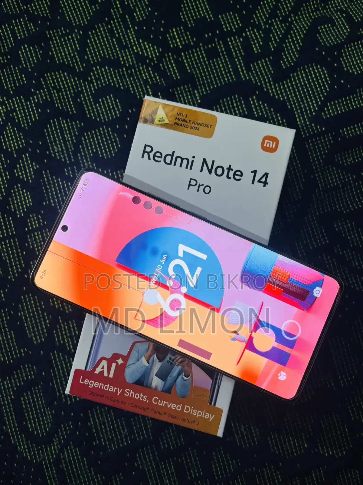Xiaomi Redmi Note 14 Pro 5G 256 GB Gold