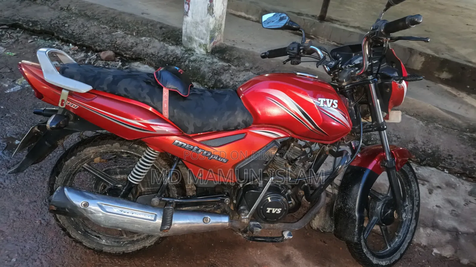 TVS Metro 2019 Red