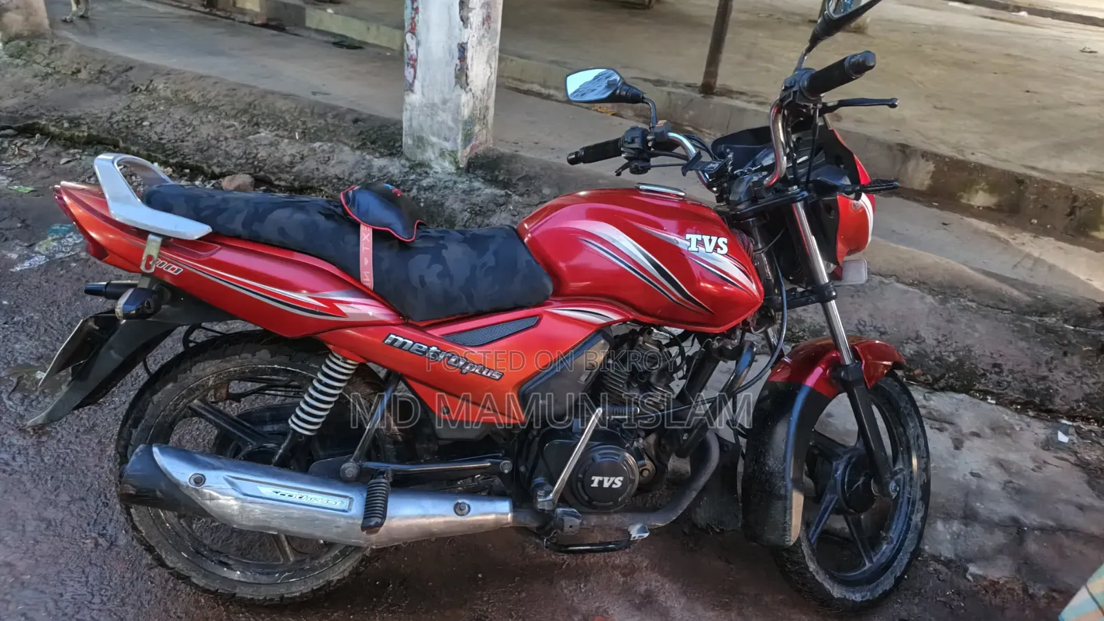 TVS Metro 2019 Red