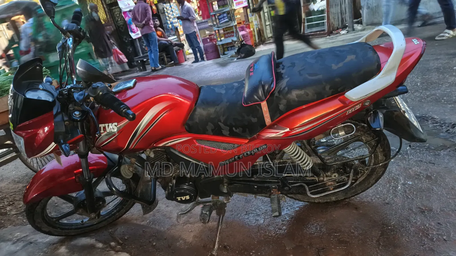 TVS Metro 2019 Red