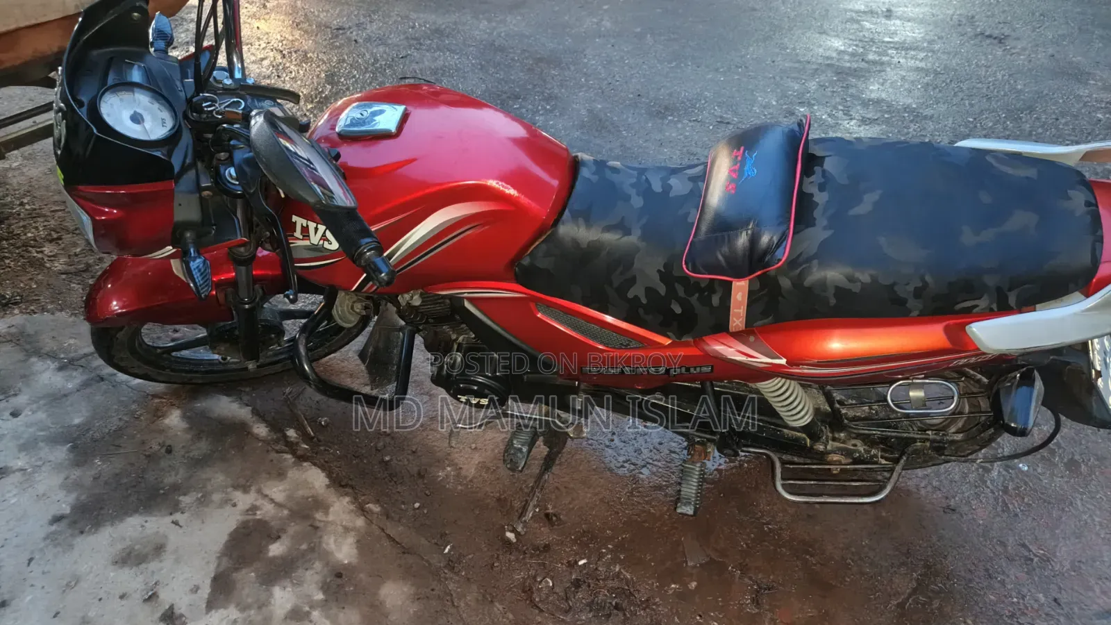 TVS Metro 2019 Red