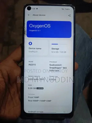 OnePlus 8 128 GB Black