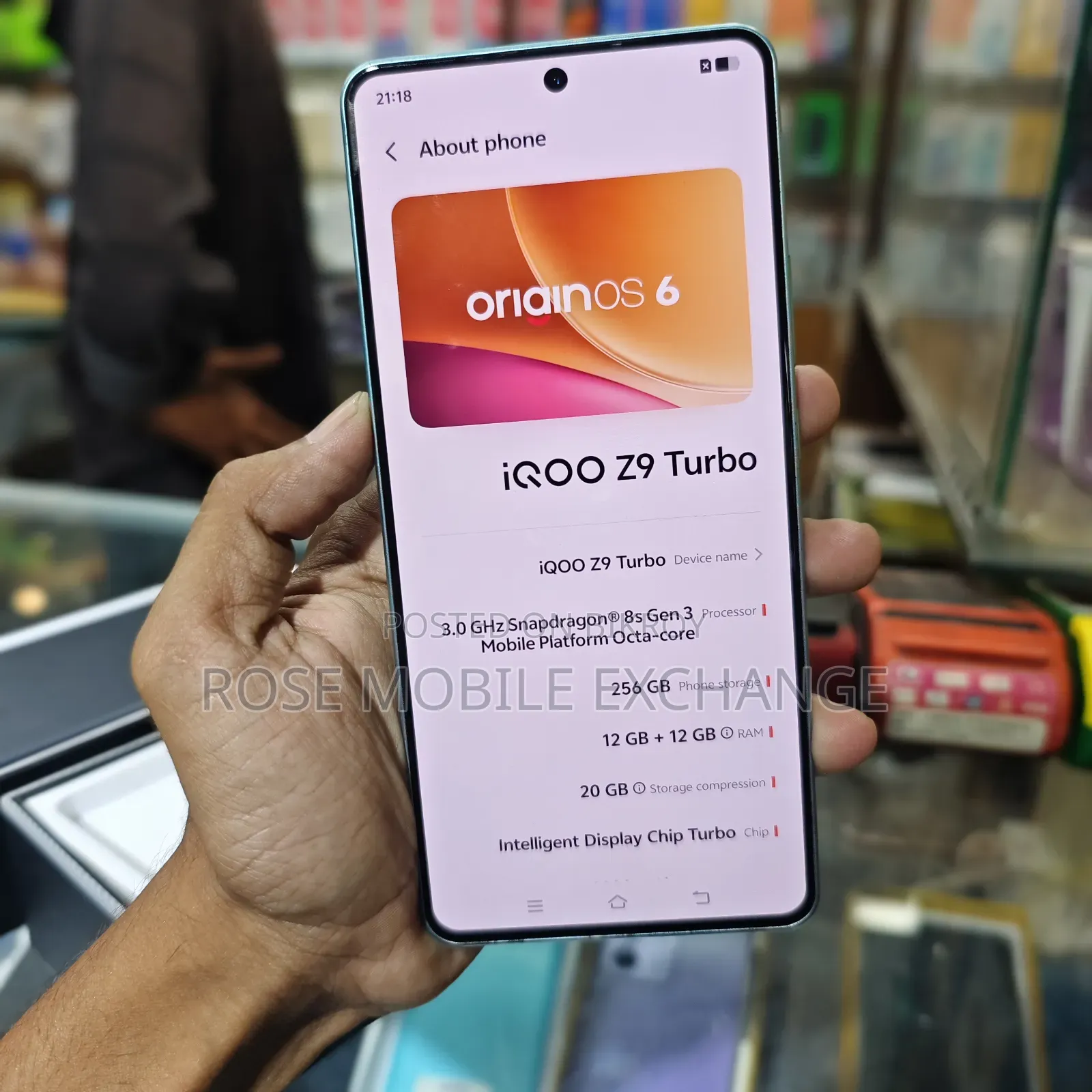 iQOO 256 GB