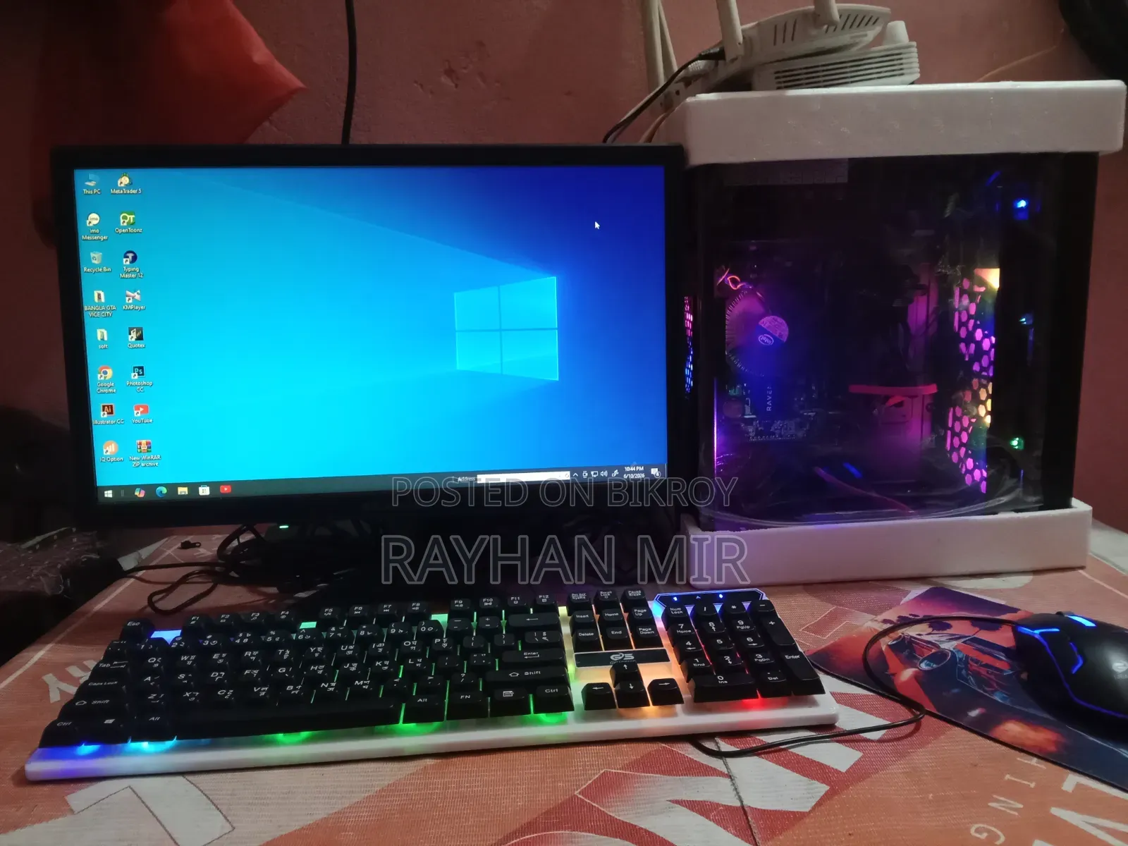Desktop Computer 8GB Intel Core I3 SSD 128GB