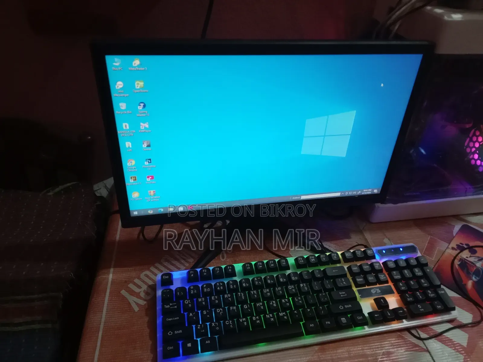 Desktop Computer 8GB Intel Core I3 SSD 128GB
