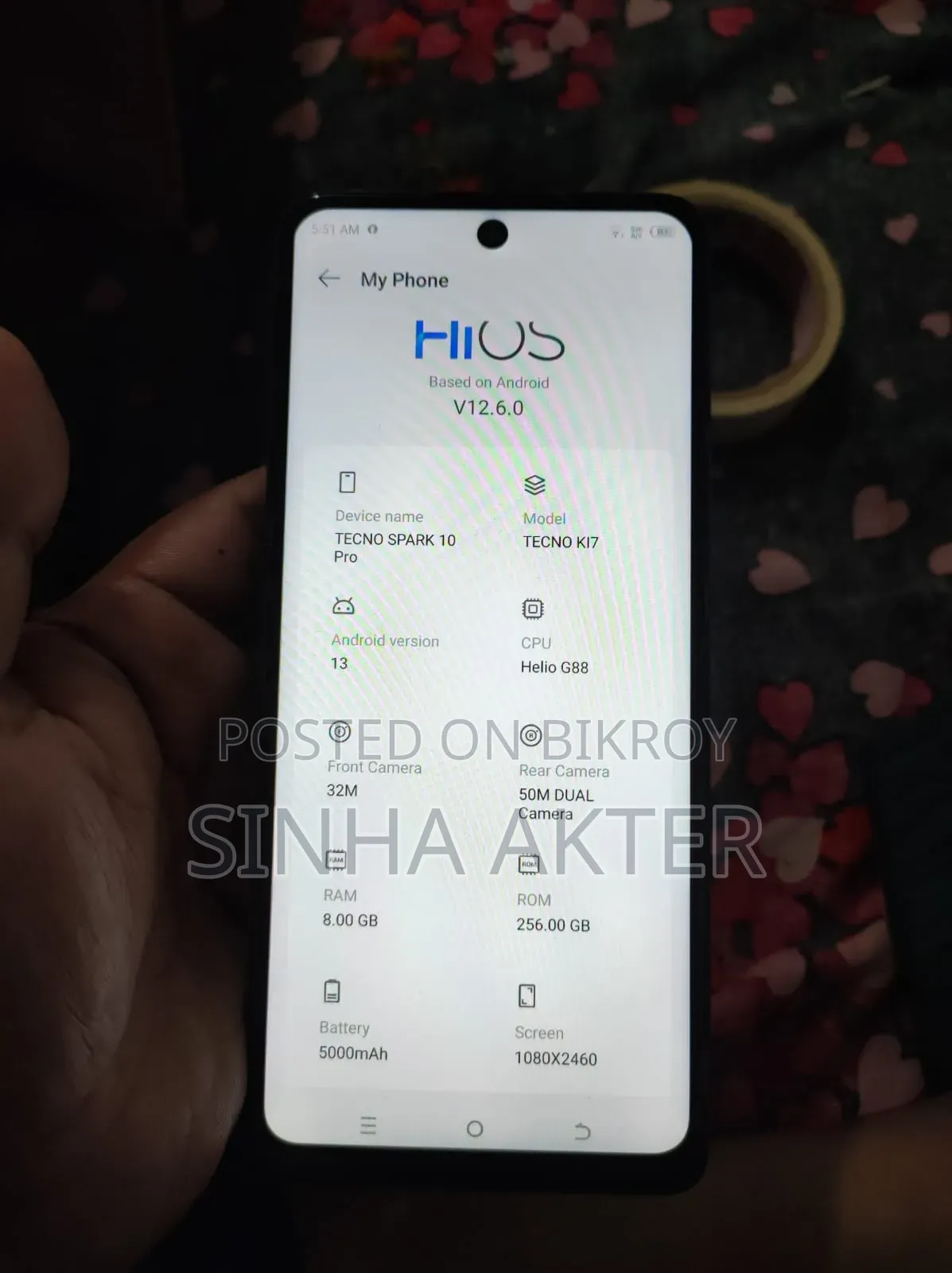 Tecno Spark 10 Pro 256 GB Blue
