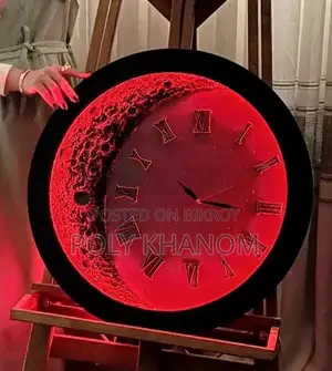 Moon Light Mirror And Moon Clock