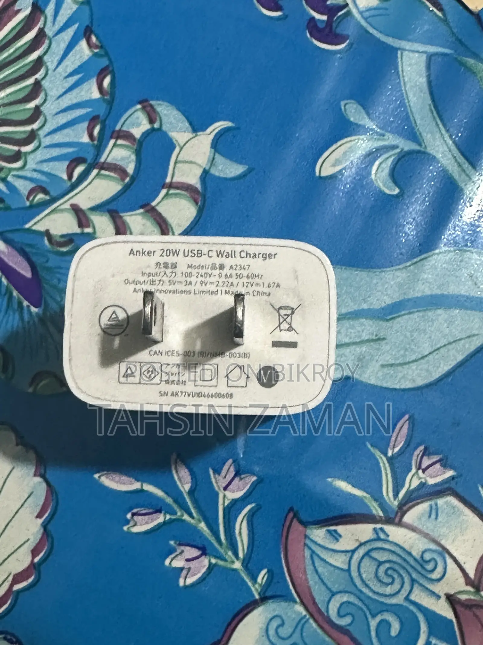Anker 20w Iq Charger