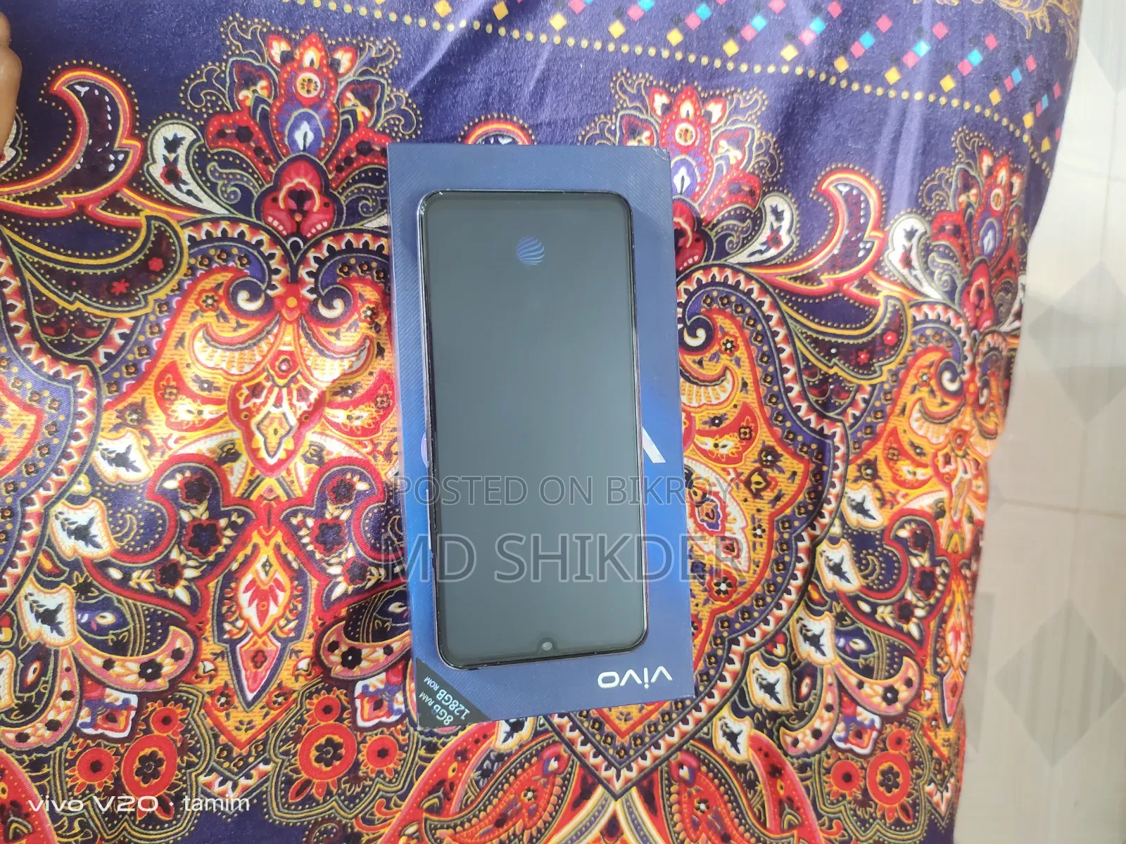 Vivo V21 128 GB Blue