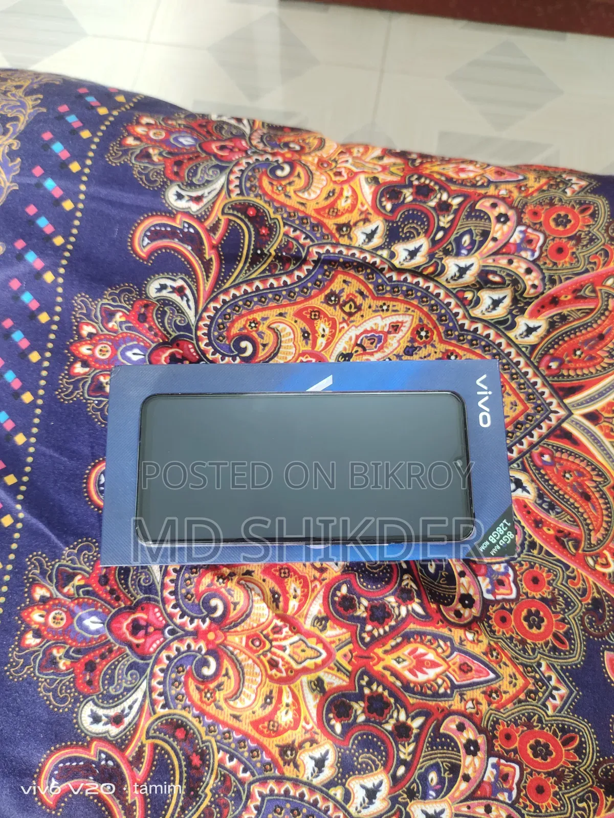 Vivo V21 128 GB Blue