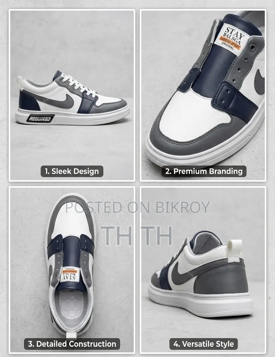 Stylish Casual Sneaker Shoes - New Collection!