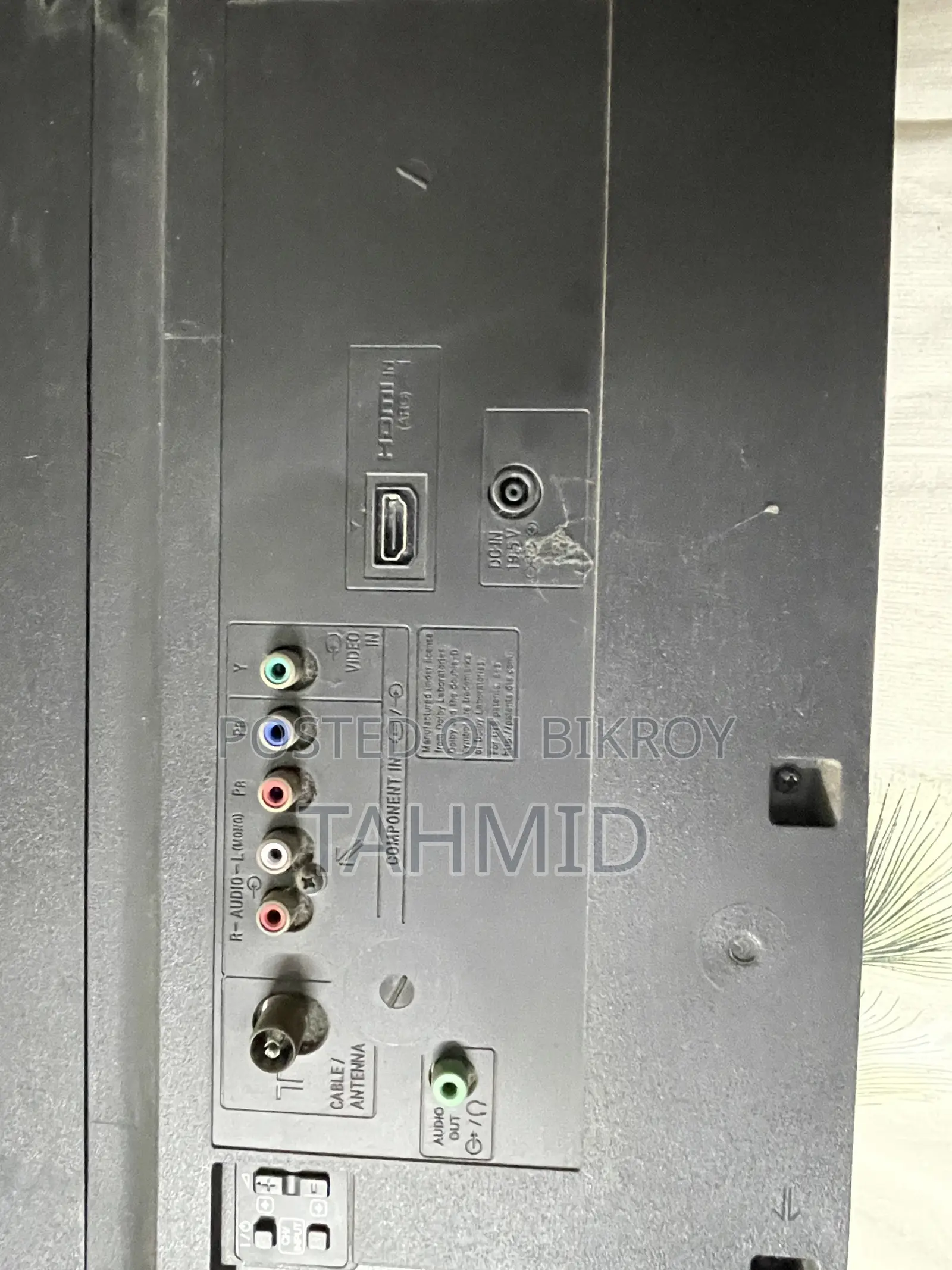 Sony Tv Model:Kl v-40r352c