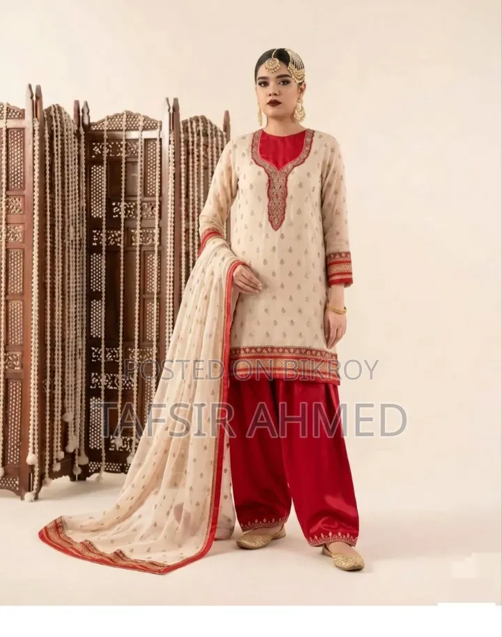Embroidery Unstitched 3 Piece