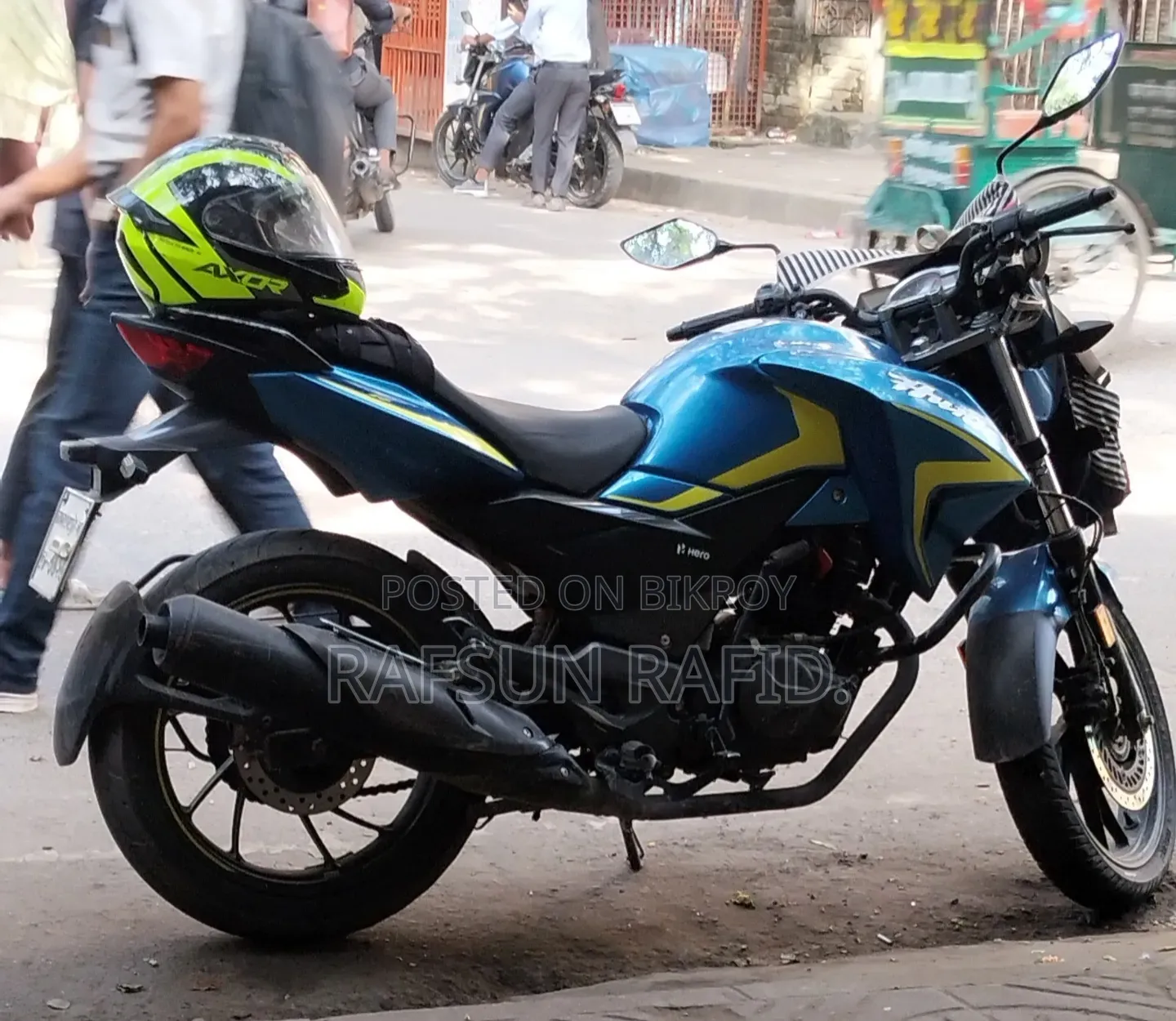 Hero Hero Hunk 150R Dual Disc ABS 2022 Blue