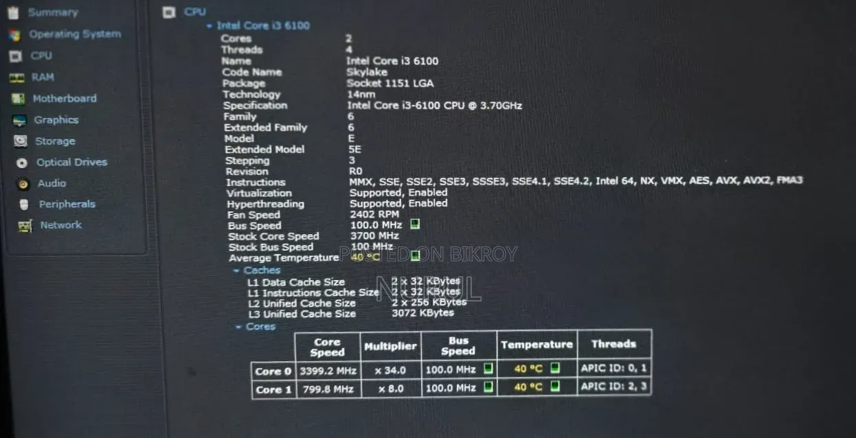 Intel Core i3-6100, Gigabyte B150 DS3H