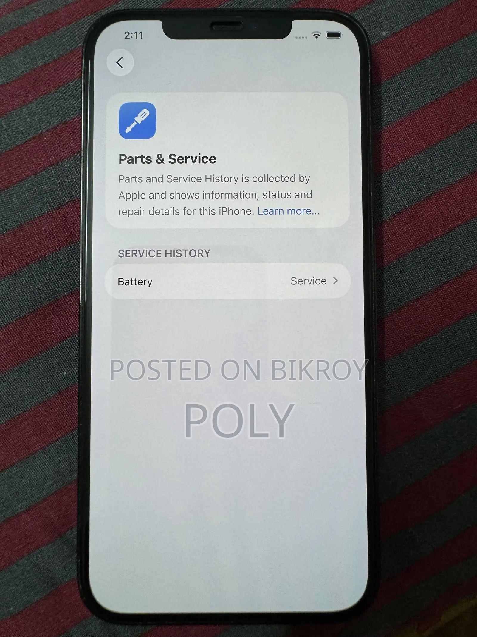 অ্যাপল আইফোন ১২ প্রো ম্যাক্স ২৫৬ জিবি ব্লু