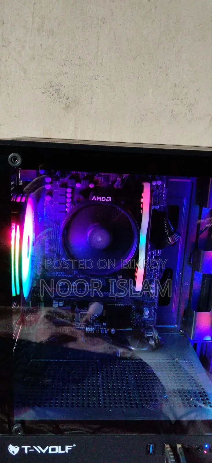 Desktop Computer 16GB AMD Ryzen 3 HDD+SSD 1T