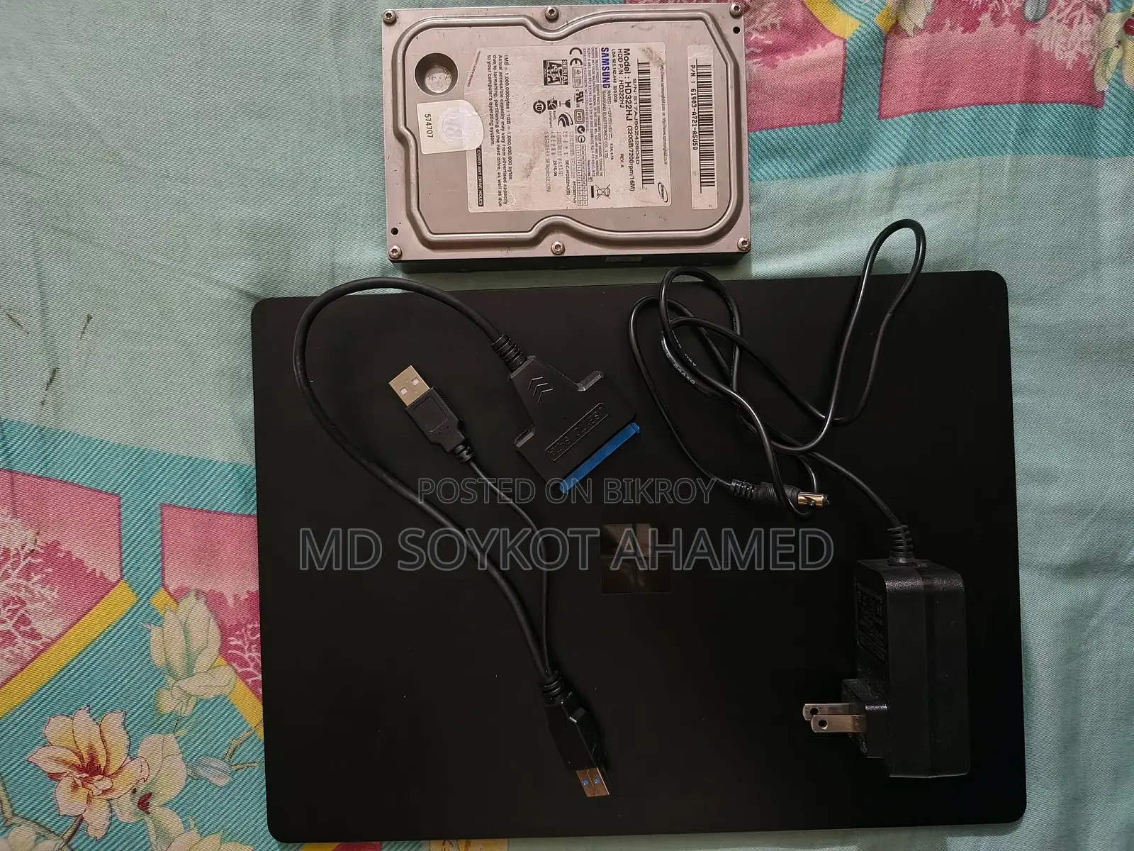 Sata to Usb Converter and Harddisk 320gb