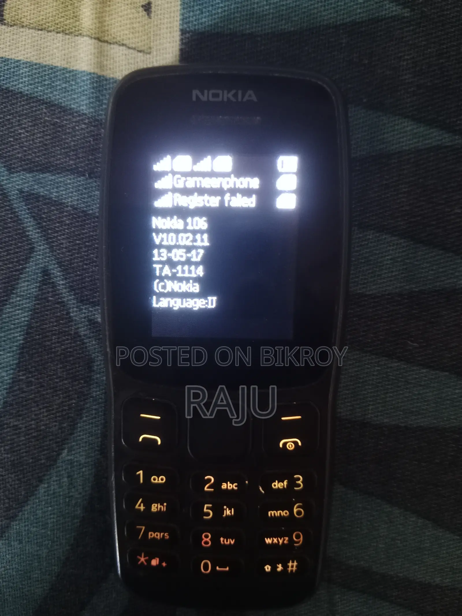 Nokia 106 Black
