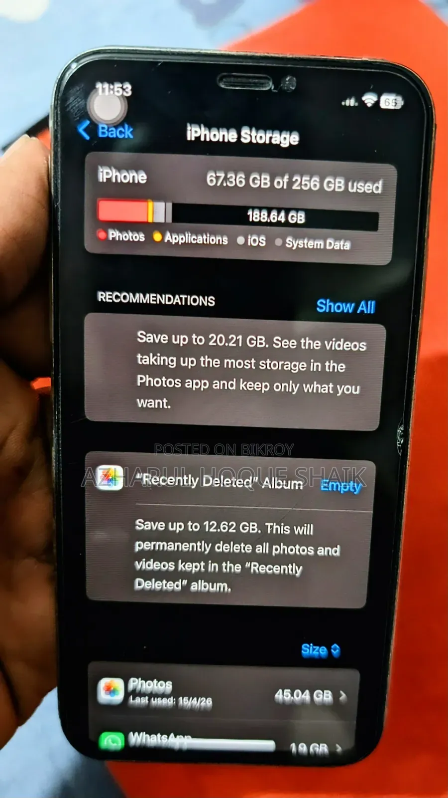 Apple iPhone XS 256 GB White