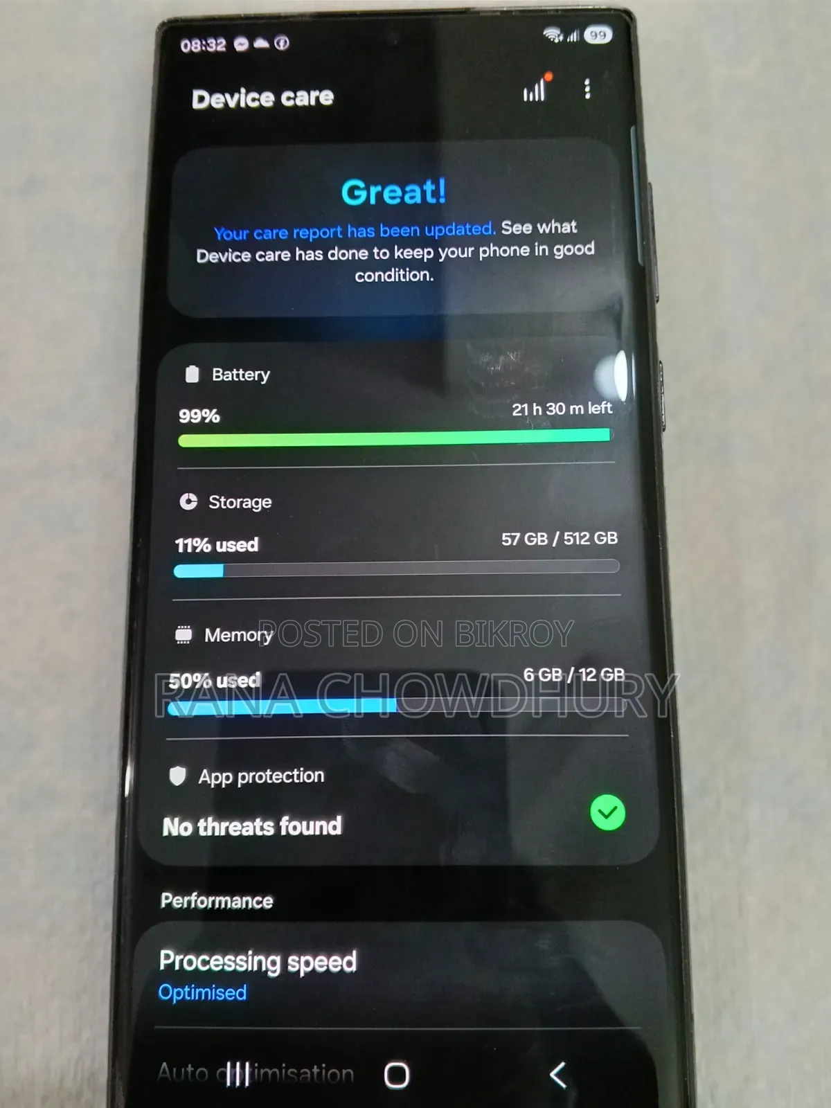 Samsung Galaxy S22 Ultra 512 GB Black