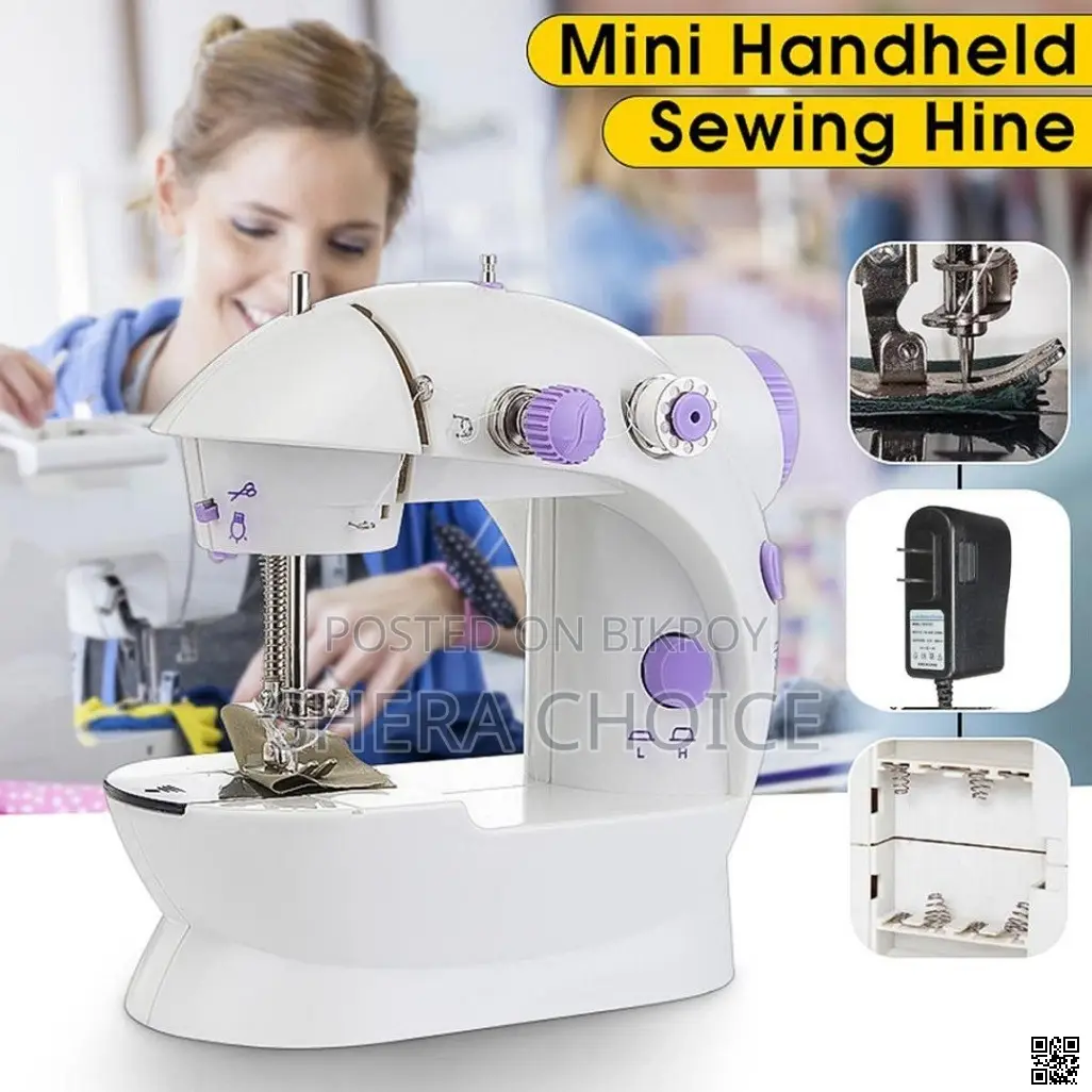 Mini Sewing Machine, Portable Mini Sewing with Foot Pedal, Electric Machine