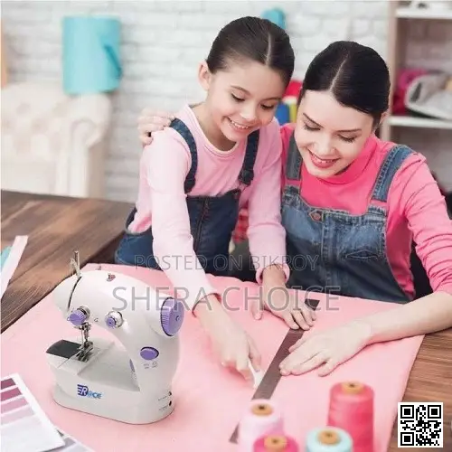 Mini Sewing Machine, Portable Mini Sewing with Foot Pedal, Electric Machine