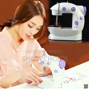 Mini Sewing Machine, Portable Mini Sewing with Foot Pedal, Electric Machine
