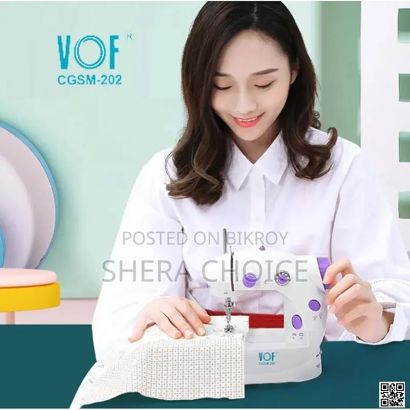 Mini Sewing Machine, Portable Mini Sewing with Foot Pedal, Electric Machine