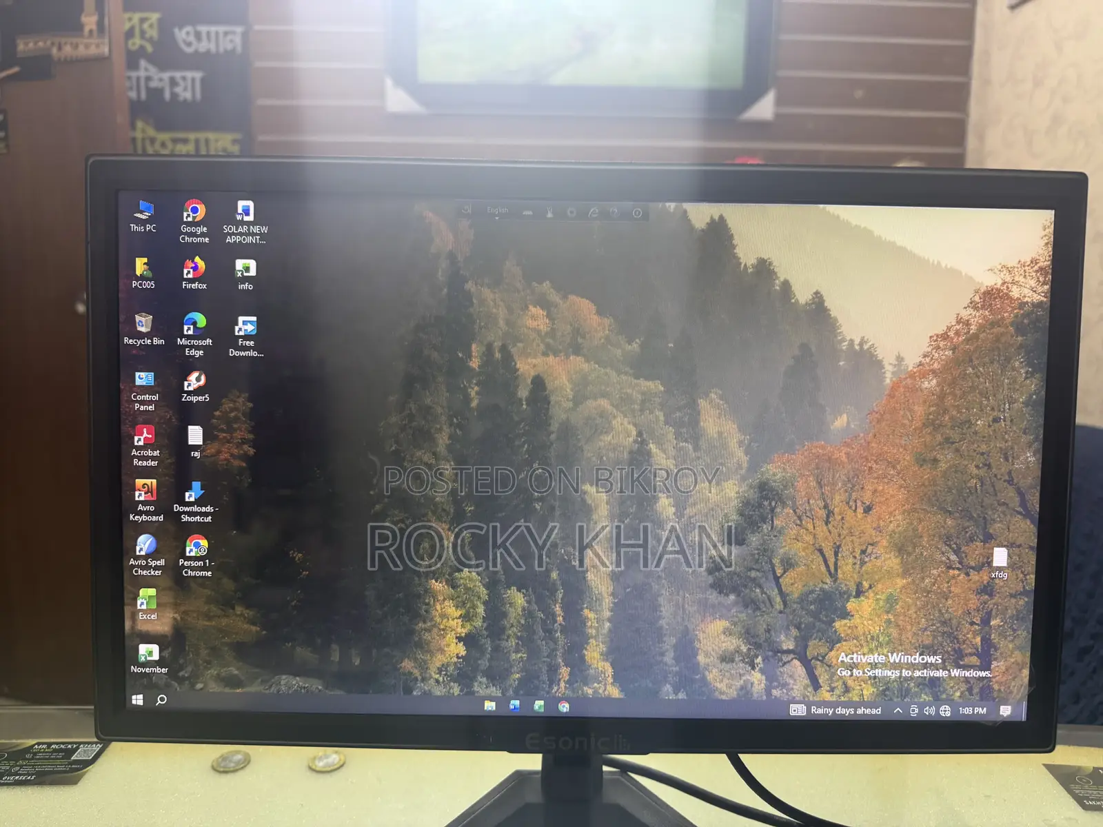Desktop Computer 8GB Intel Core I3 HDD 128GB