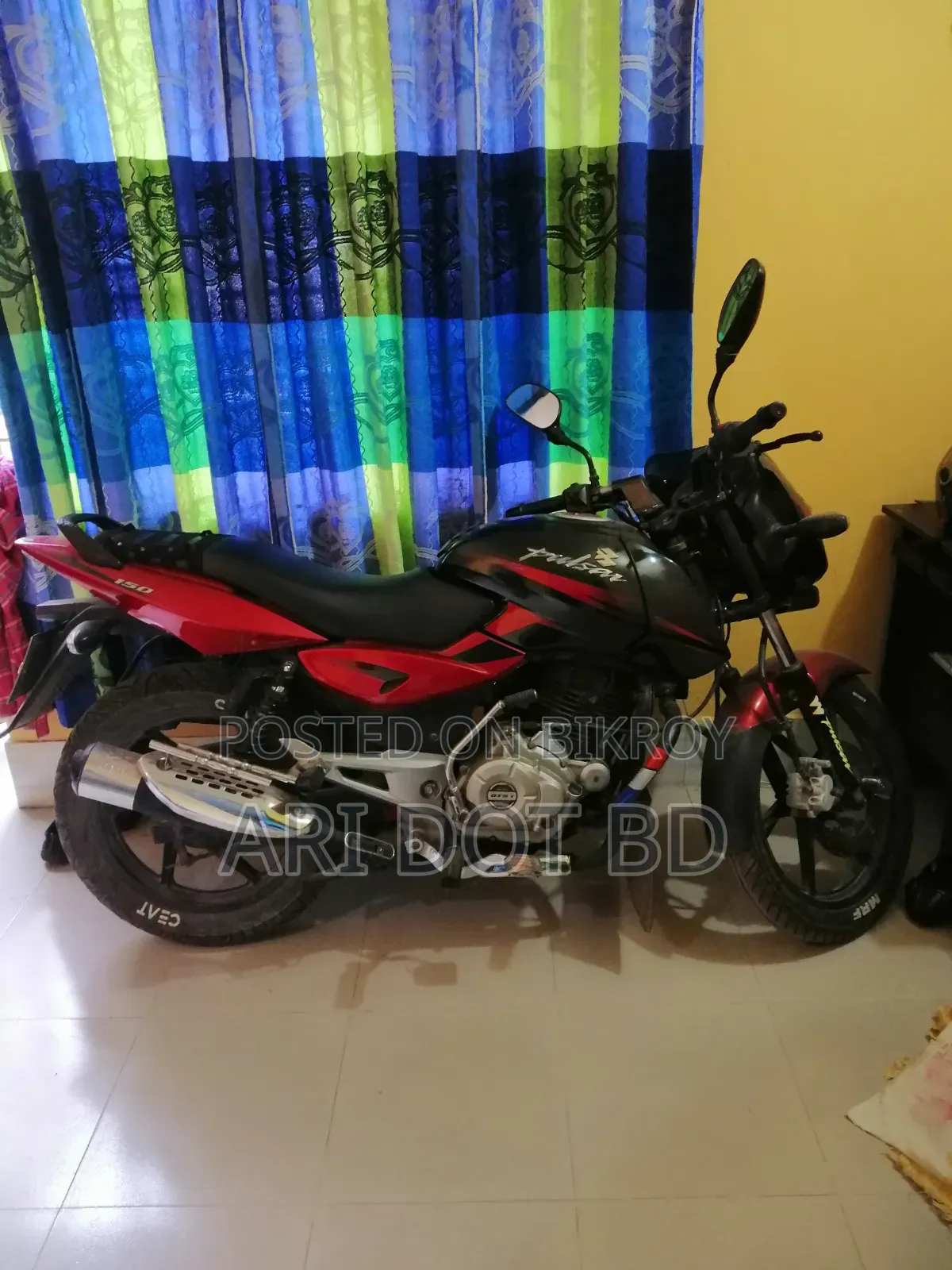 Bajaj Pulsar 150 2014 Red