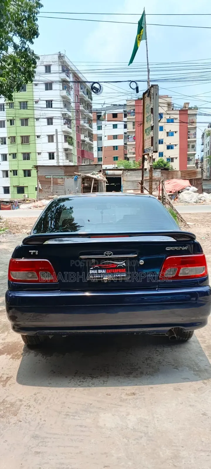 Toyota Carina 2.0 All-Wheel Drive Sedan 2001 Blue