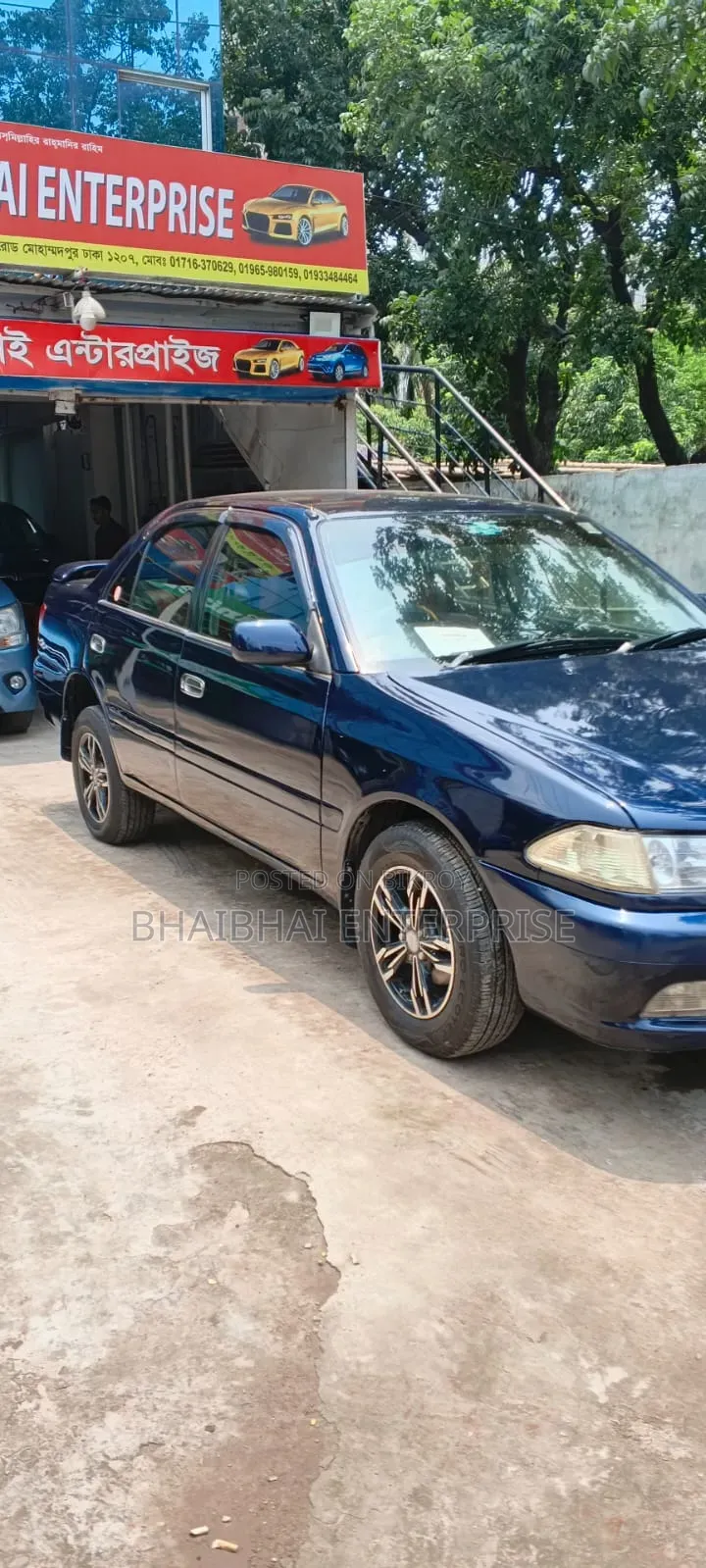 Toyota Carina 2.0 All-Wheel Drive Sedan 2001 Blue