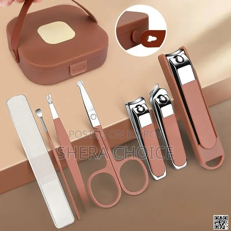৮ পিস ম্যানিকিউর পেডিকিউর কিট – Professional Nail Care Set