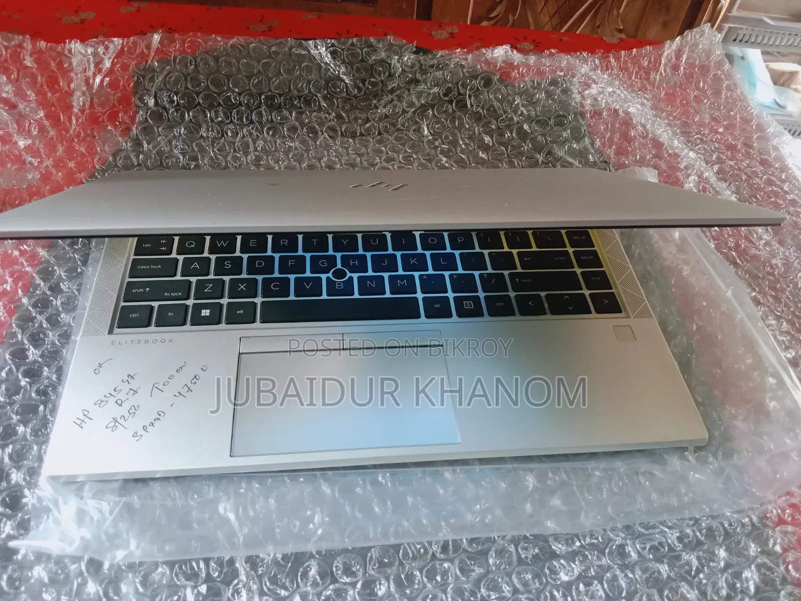 নতুন ল্যাপটপ HP EliteBook 845 G7 8GB AMD Ryzen 7 SSD 256GB