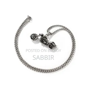 Ghost Rider Motorcycle Locket With Chain Full Set